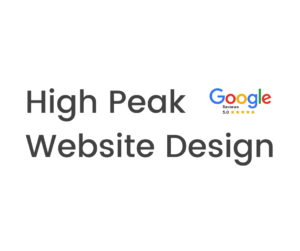 facebook post - high peak website design