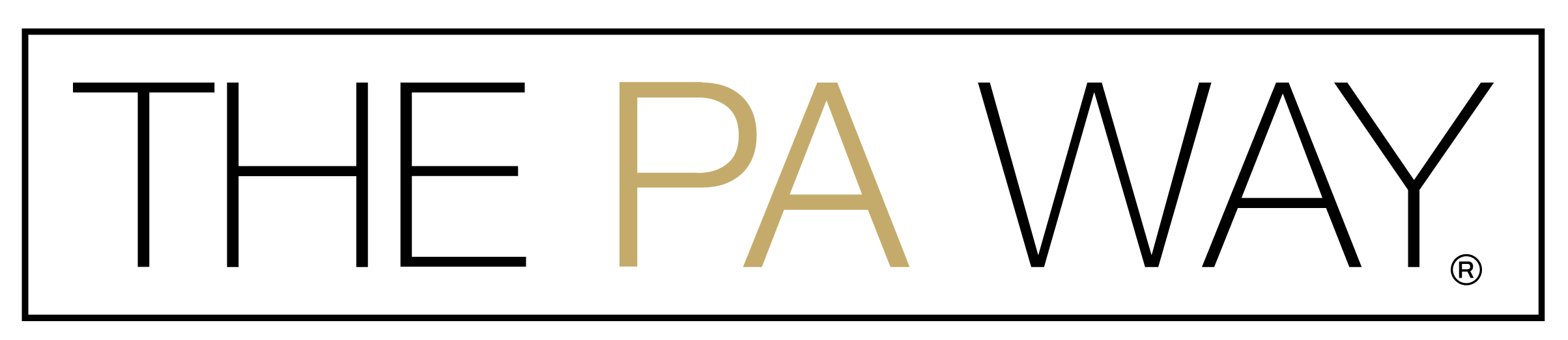 The PA Way - Membership HIGH RESOLUTIONBlack and Gold