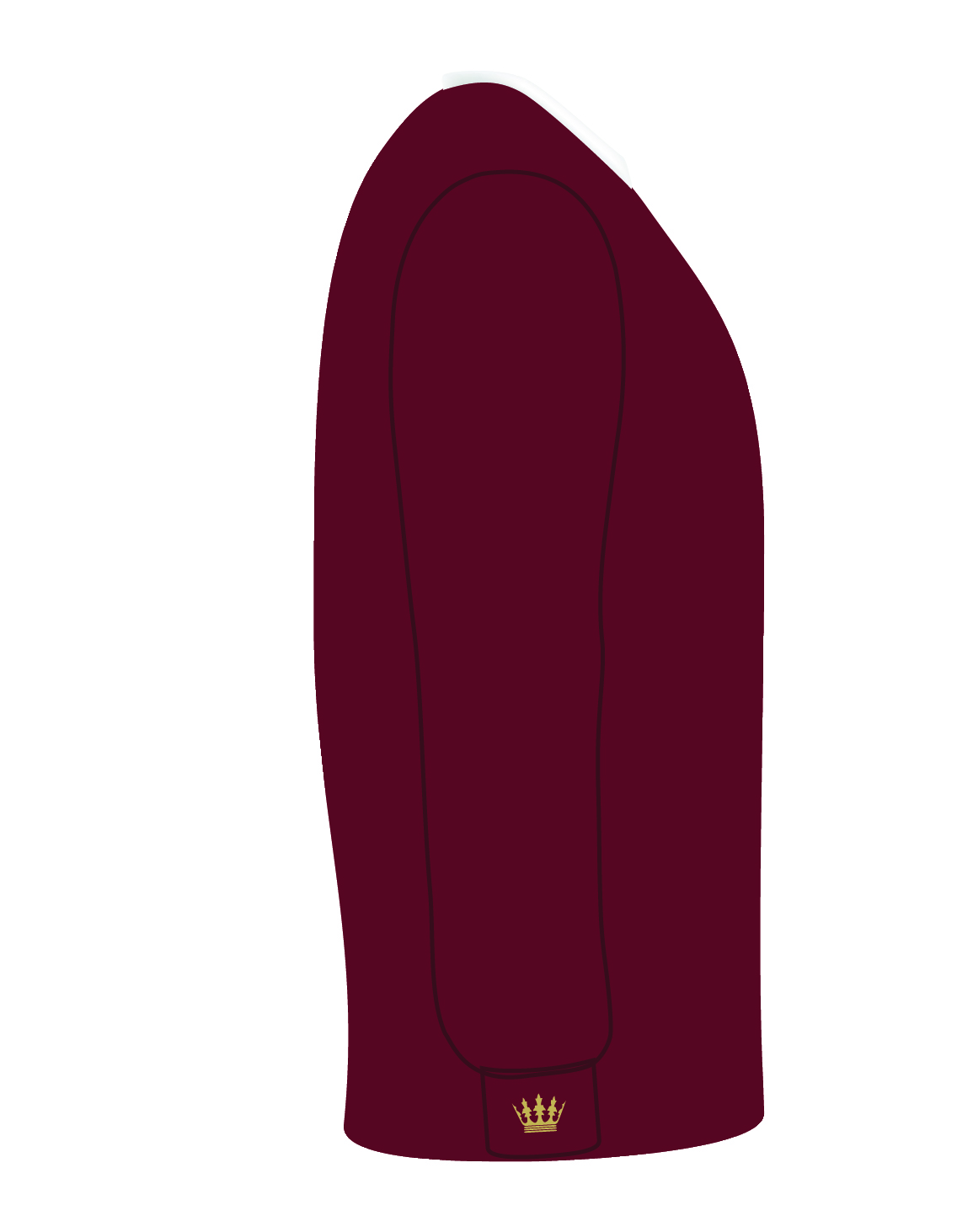 The PA Way - Membership ASSISTANTHOOD SWEATSHIRT MAROON - Image 2