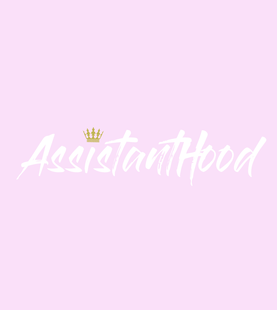 The PA Way - Membership ASSISTANTHOOD SWEATSHIRT PINK - Image 3